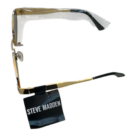 Steve Madden Gold and Black Sunglasses - Picture 4 of 11